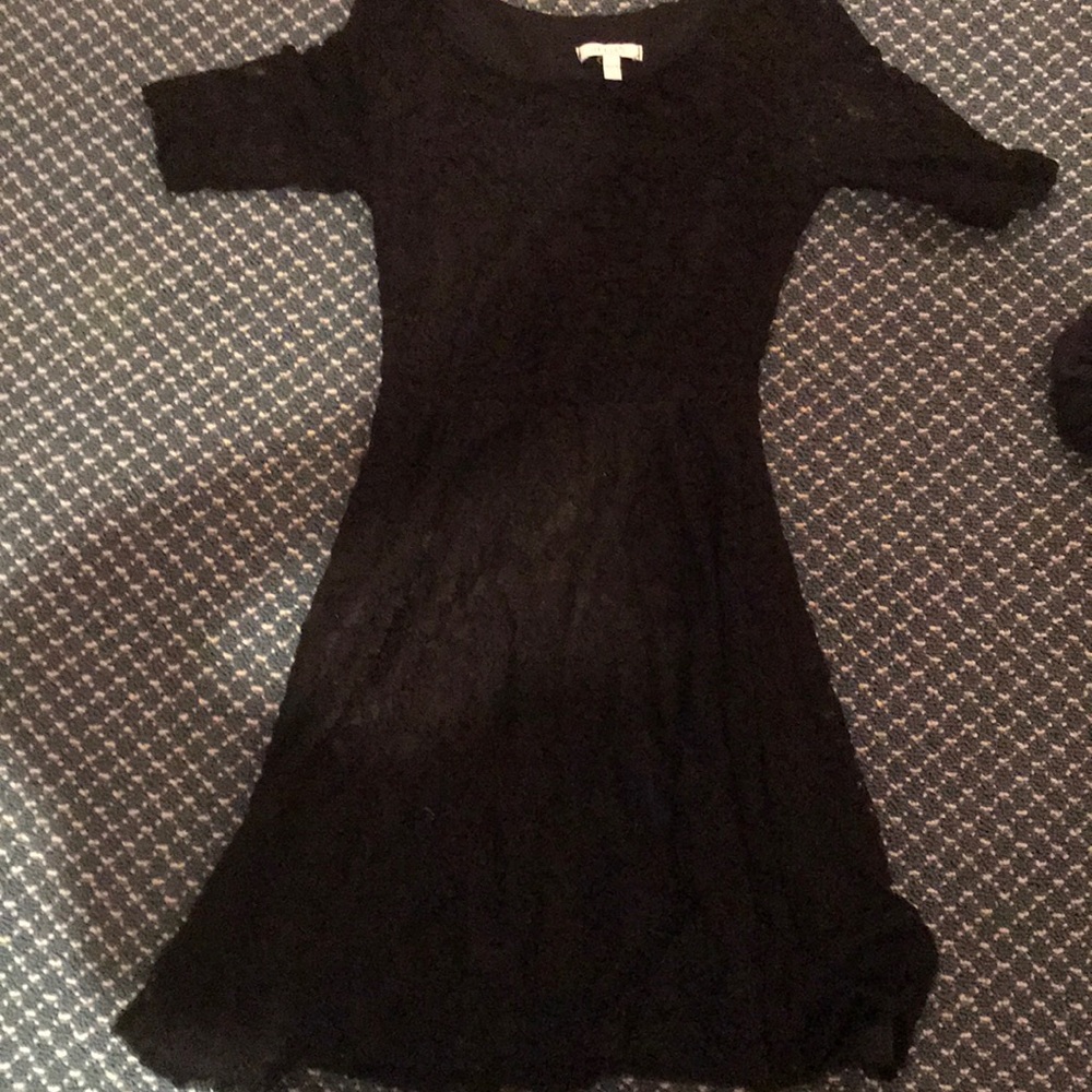 delias lace little black dress